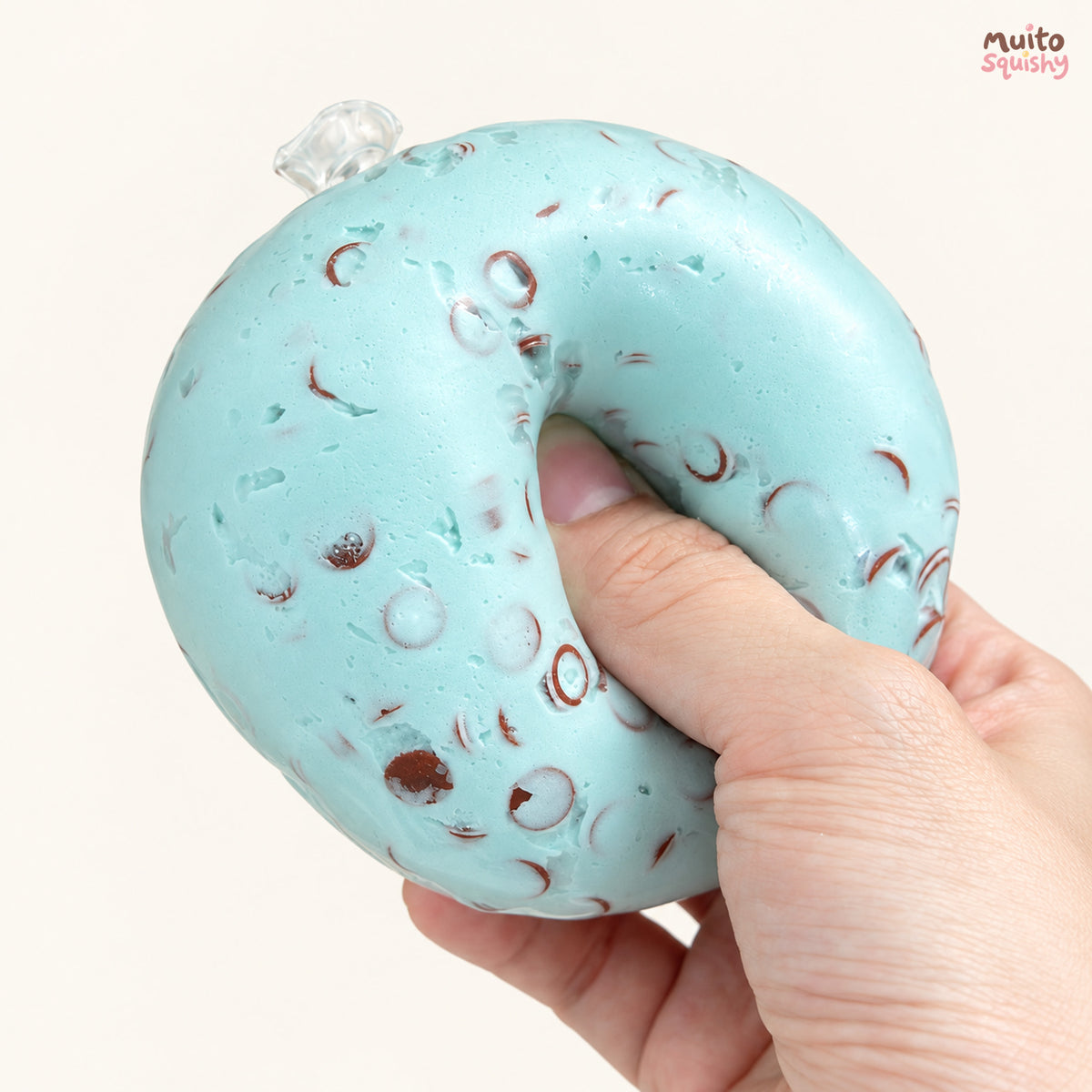 Menta com Chocolate — demonstração na mão
