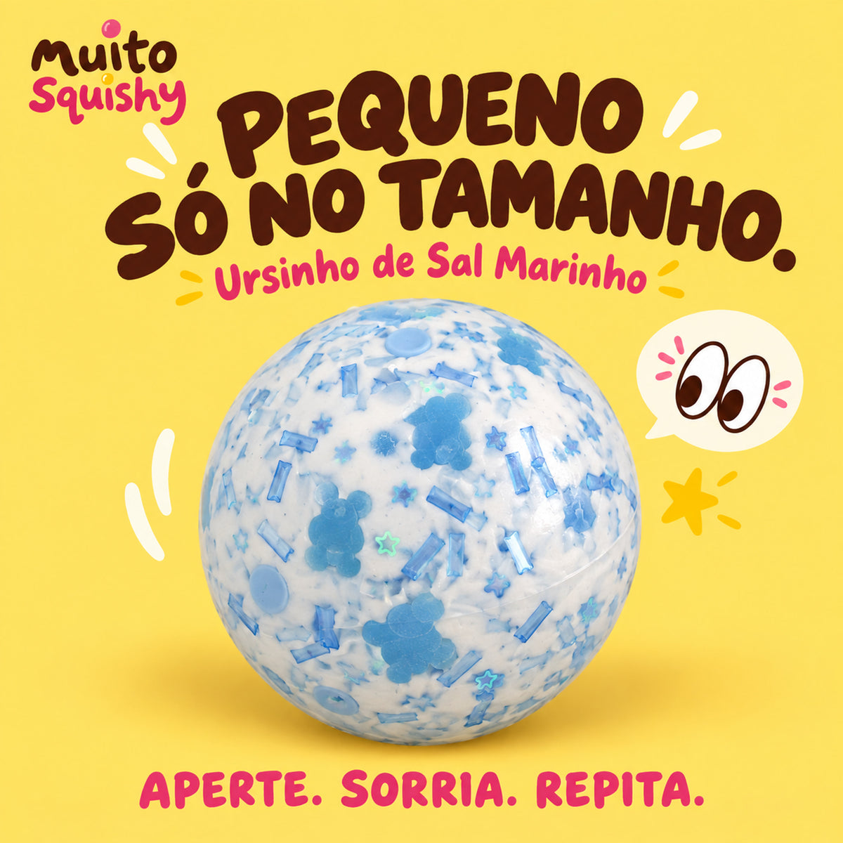 Ursinho de Sal Marinho — imagem principal da Muito Squishy