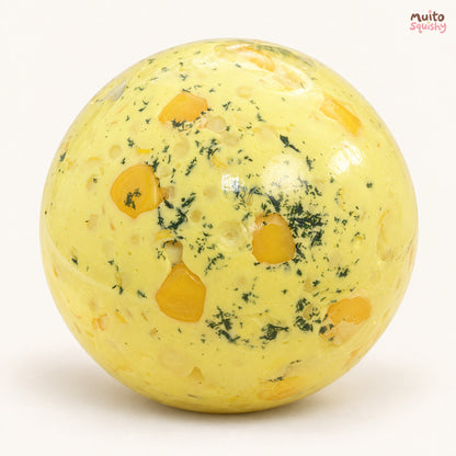 Arroz Gratinado com Milho e Queijo — detalhes da superfície