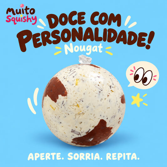 Nougat — imagem principal da Muito Squishy