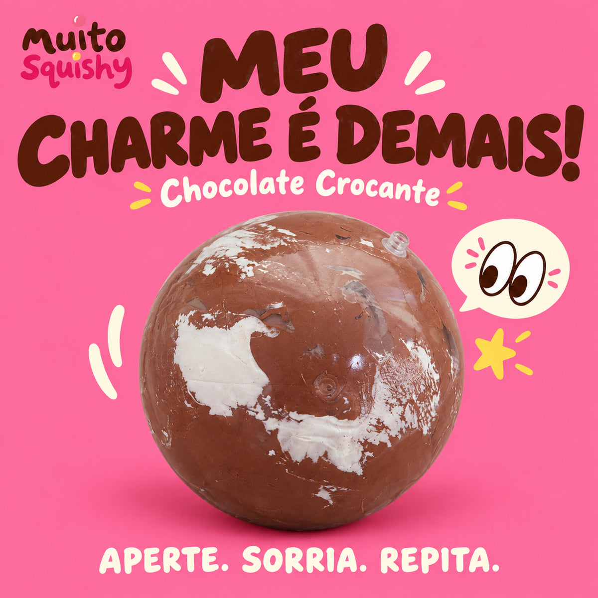 Chocolate Crocante — imagem principal da Muito Squishy