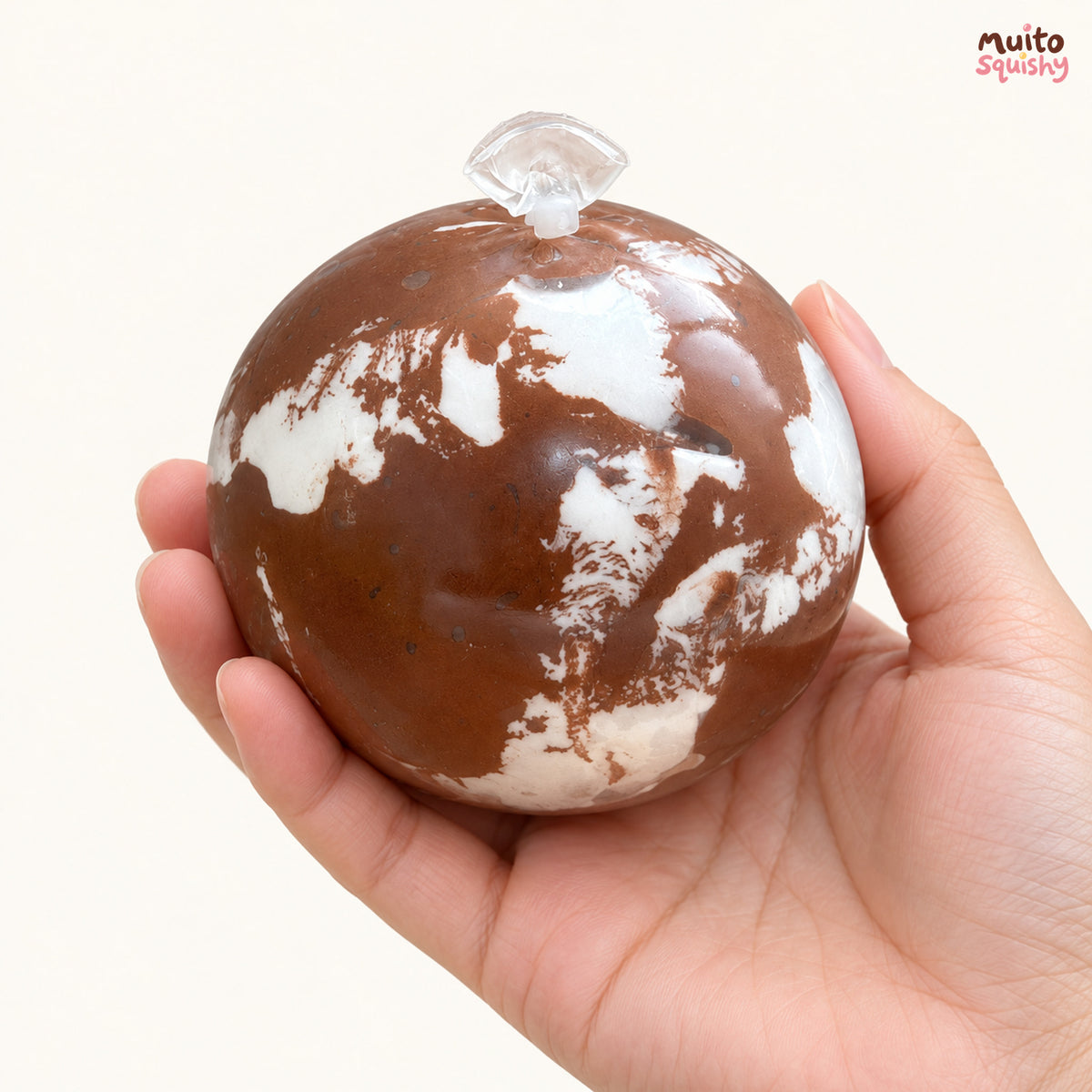 Chocolate Crocante — demonstração na mão