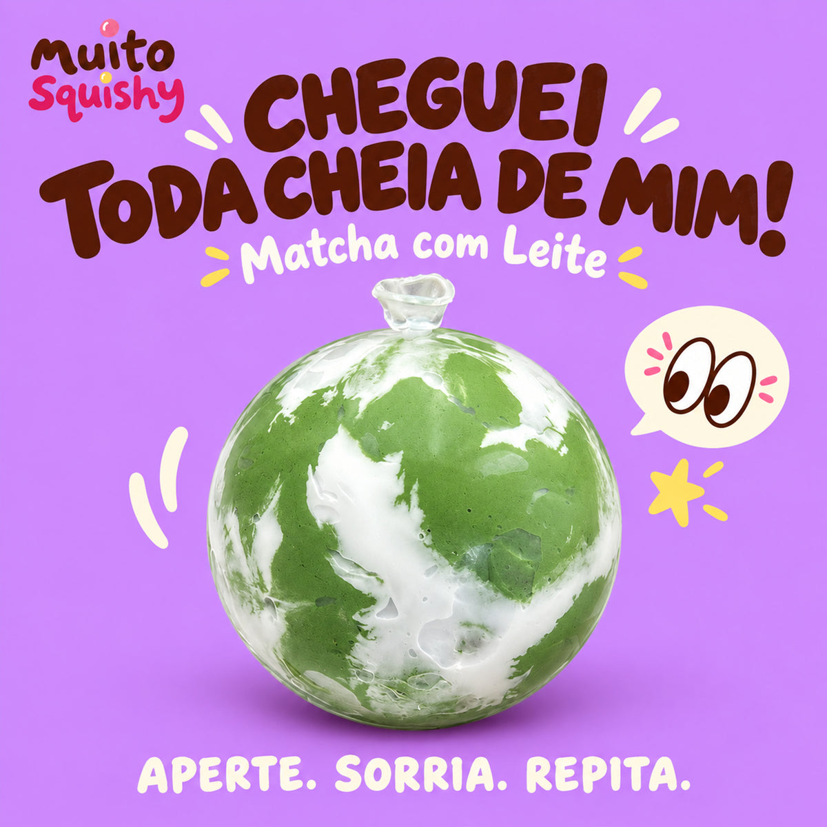 Matcha com Leite — imagem principal da Muito Squishy