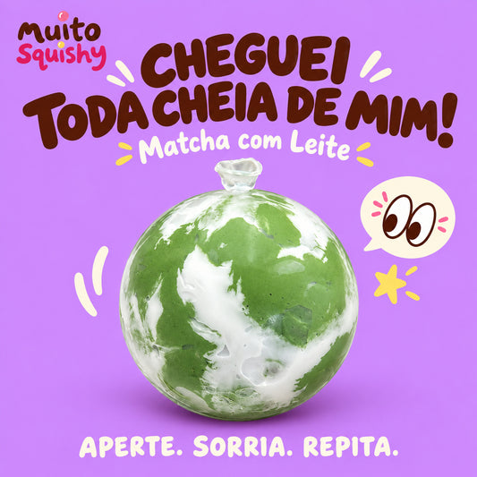Matcha com Leite — imagem principal da Muito Squishy