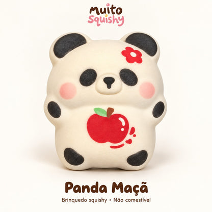 Panda Maçã — squishy Muito Squishy
