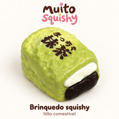 Rolinho de Matcha — squishy Muito Squishy